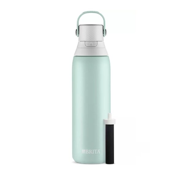 Brita 20oz Premium Double-Wall Stainless Steel Insulated Filtered Water Bottle - Picture 2 of 9